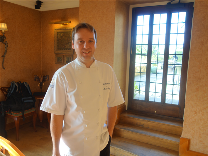 former head chef Martin Burge